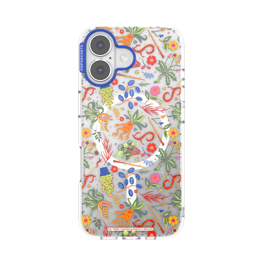 PopSockets iPhone 17 Phone Case with MagSafe- Spring Herbology