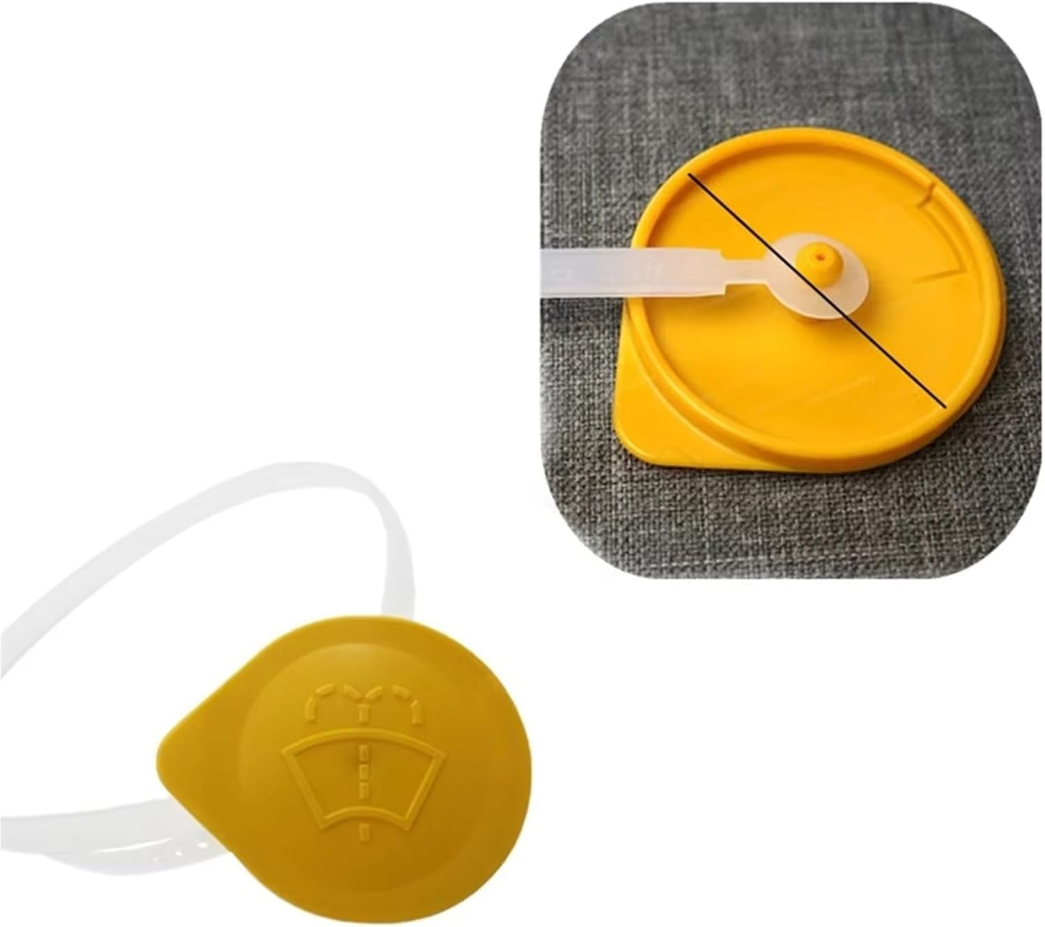 Car Windshield Washer Lid for Impreza for BRZ Windshield Washer Fluid Reservoir Cap Front Glass Bottle Cover OEM:86615Sa000