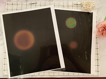 SINM Heat Sensitive Color Changing Patch, 6 Colors Temperature Sensitive Patch for Scientific Experiment/DIY, 22*28 cm PET+ Liquid Crystal Material Thermochromic Sheet