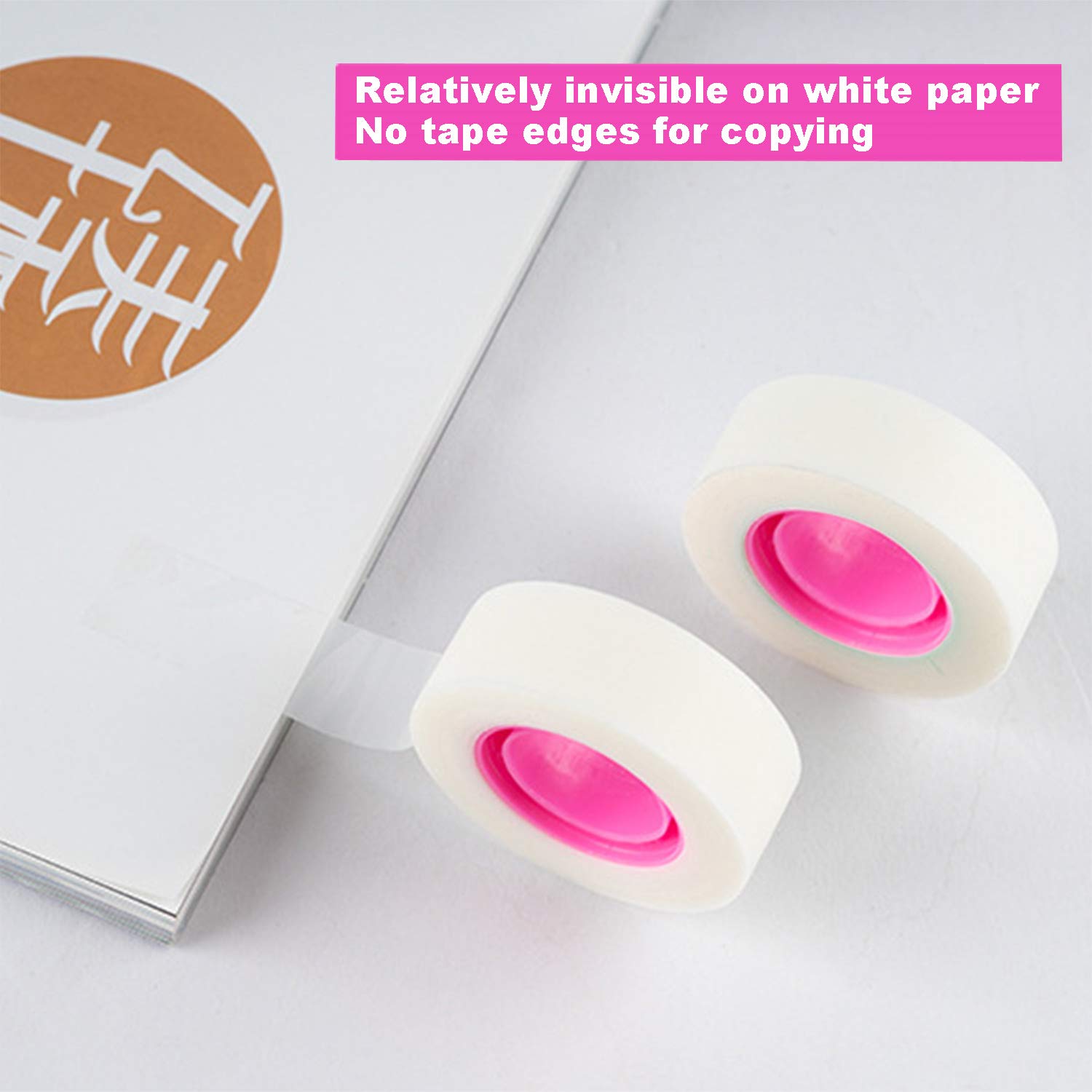 Holiday Deals 🛒 MEMX Invisible Tape, Writable Matte-Finish Transparent Tape, 3/4 x 1300 Inch, 6 Rolls, Numerous Applications, Cuts Cleanly, Engineered for School Office and Home Use Clear Tape.