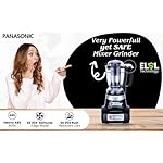 Panasonic-MX-AE390-Black-Monster-750-Watts-Super-Mixer-Grinder-With-3-Jar-Two-304-SS-Stainless-Steel-1-Juicer-Extractor-Jar-Warranty-2-Years-Product-5-Years-On-Motor