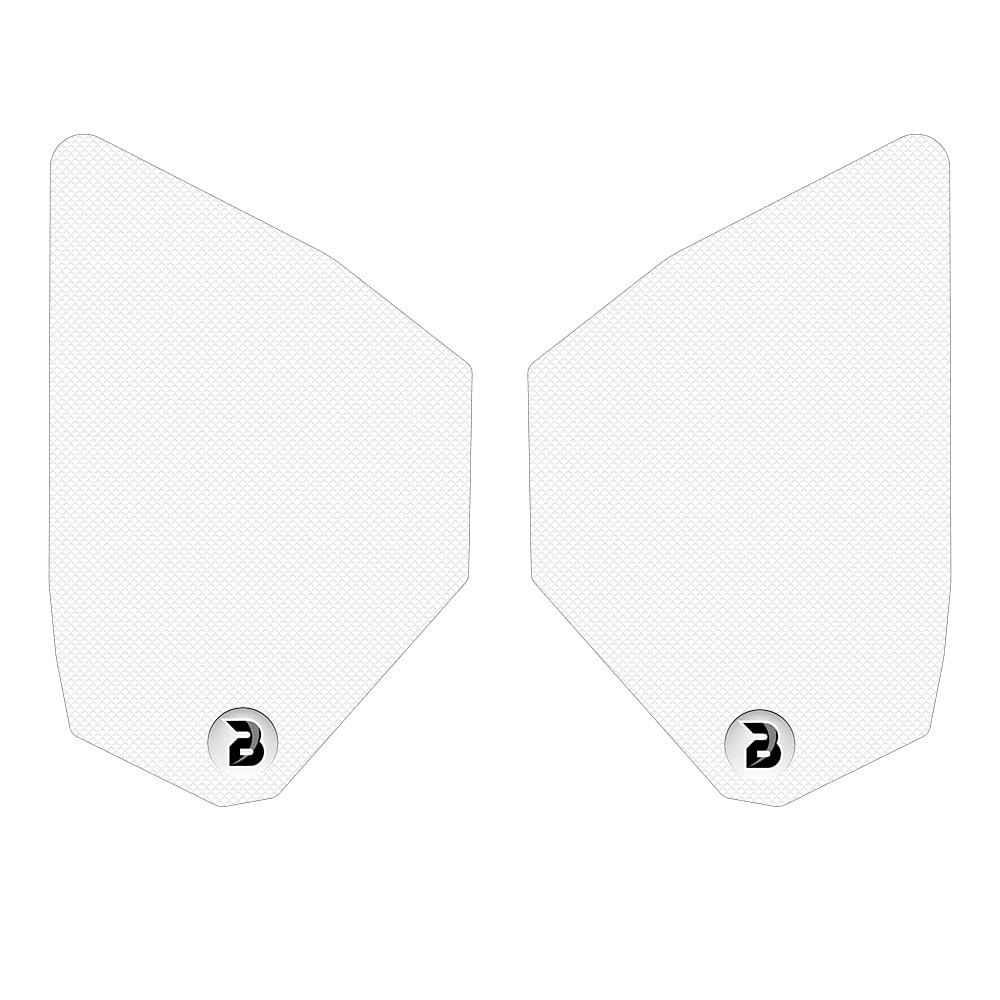 BLOQ moto Réservoir Traction Tapis compatible avec ROYAL ENFIELD HIMALAYAN 450 (2024-) PREMIUM - Clair