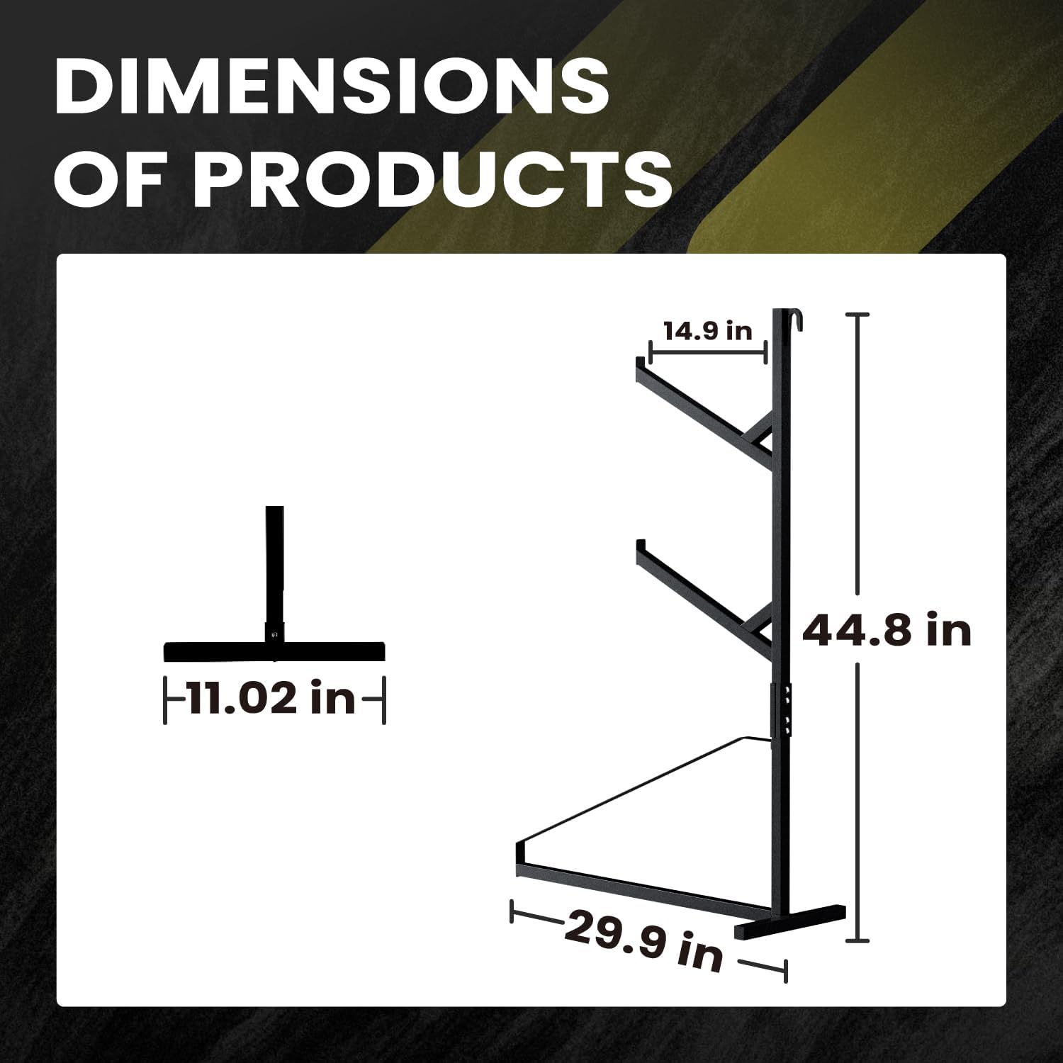 Shipping Container Shelving Storage Bracket (29" x 11.4" x 46") 2 Pack Heavy Duty Shipping Container Shelves with Powder Coated, High Load Capacity for Storage Optimization