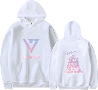 Kpop Seventeen Hoodie Hoshi Woozi Vernon Jeonghan Joshua Sweater Jacket Pullove