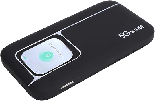 5G Mobile Hotspot, Mobile High Speed Hotspot Router, Connects Up to 16 Devices, Pocket with 2.01 Inch Screen, Portable Travel Device, for Travel Business