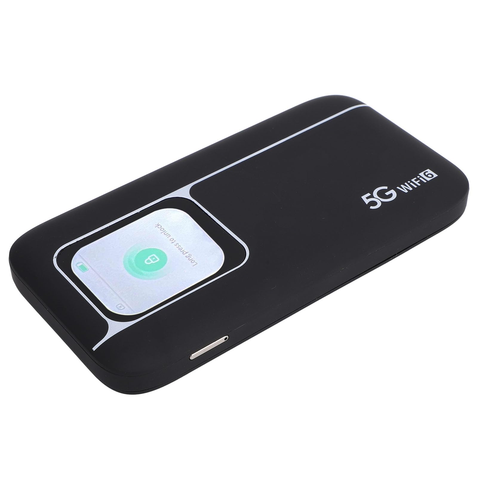 Cuifati Hotspot WiFi Mobile 5G, Router da Viaggio Portatile per 16 Utenti, Dispositivo WiFi Tascabile con Batteria di Grandi Dimensioni da 7100 MAh per Internet a Casa o in Viaggio