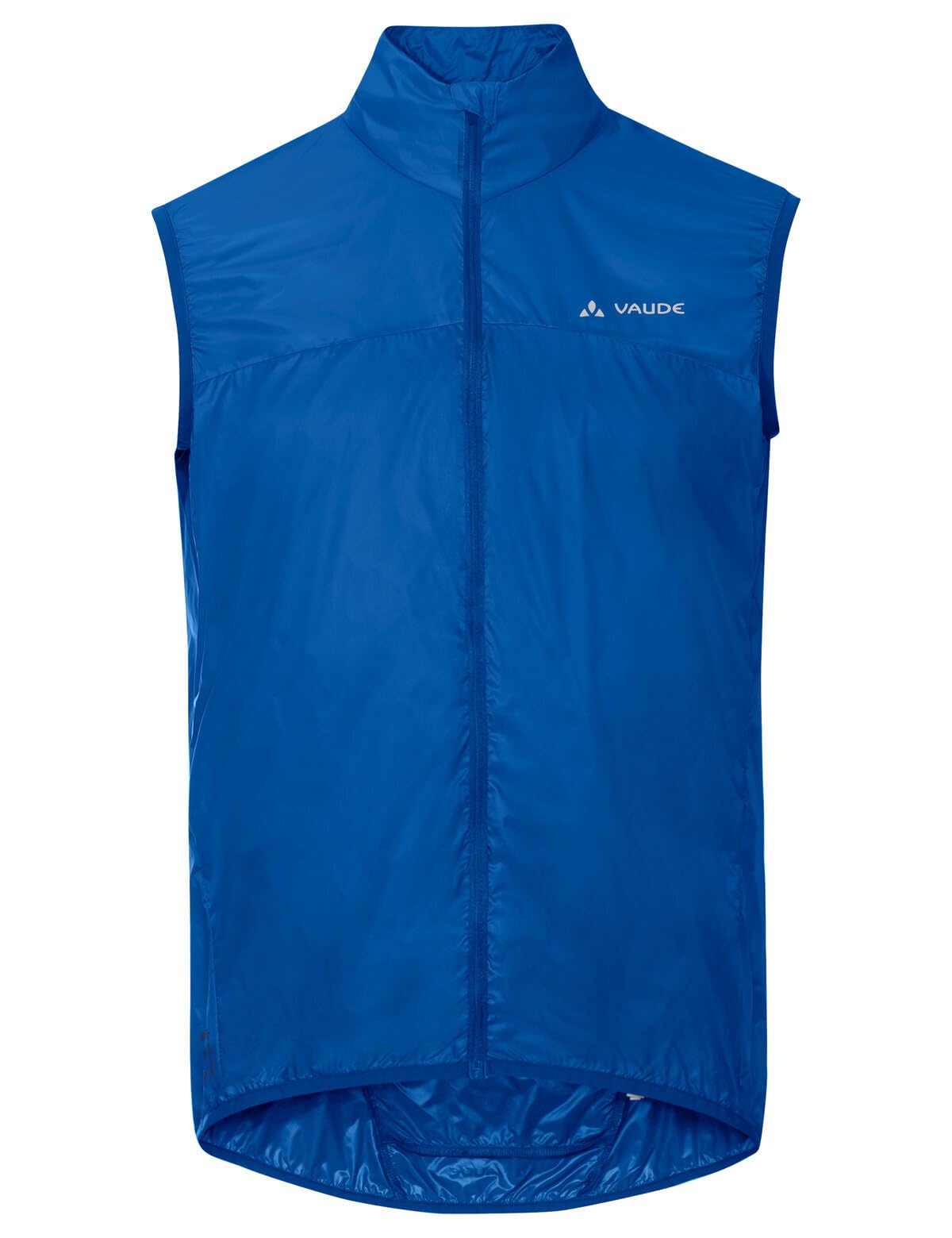 VAUDE Fahrradweste Matera Air Vest - ultraleichte Windweste Radsport Herren, wasserabweisende Weste Rennrad Herren, winddichte Sportweste reflektierend - signal blue, S