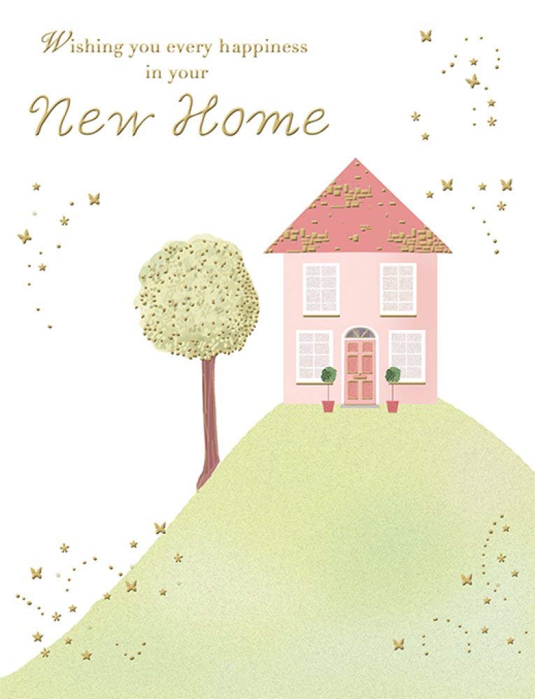 Piccadilly Greetings Traditional Occasion Card New Home - 8 x 6 inches