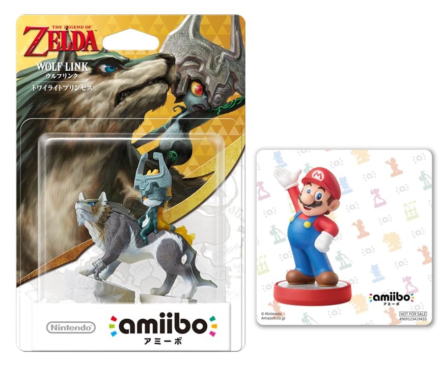新品未開封　amiibo ウルフリンク(ゼルダの伝説シリーズ) Amazon.co.jp: amiibo ウルフリンク【トワイライトプリンセス