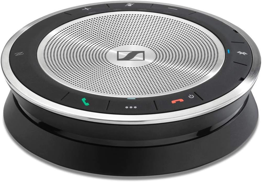 Sennheiser SP 30 (508345) Sound-Enhanced, Wired or Wireless Speakerphone | Desk, Mobile Phone & Softphone or PC Connection | Unified Communications Optimized