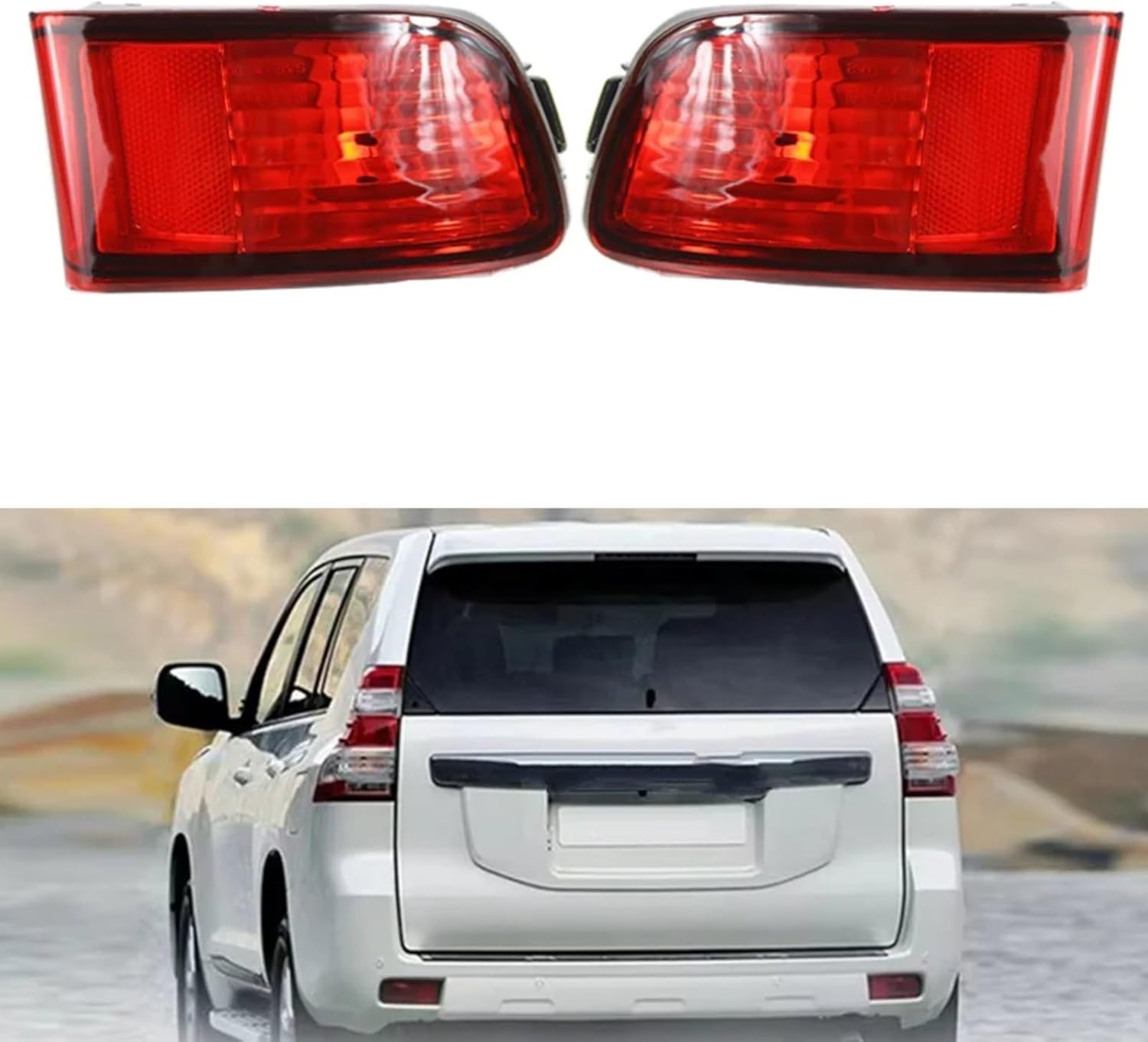 車用リアリフレクター Compatible With For Land For Cruiser For Prado J120 200