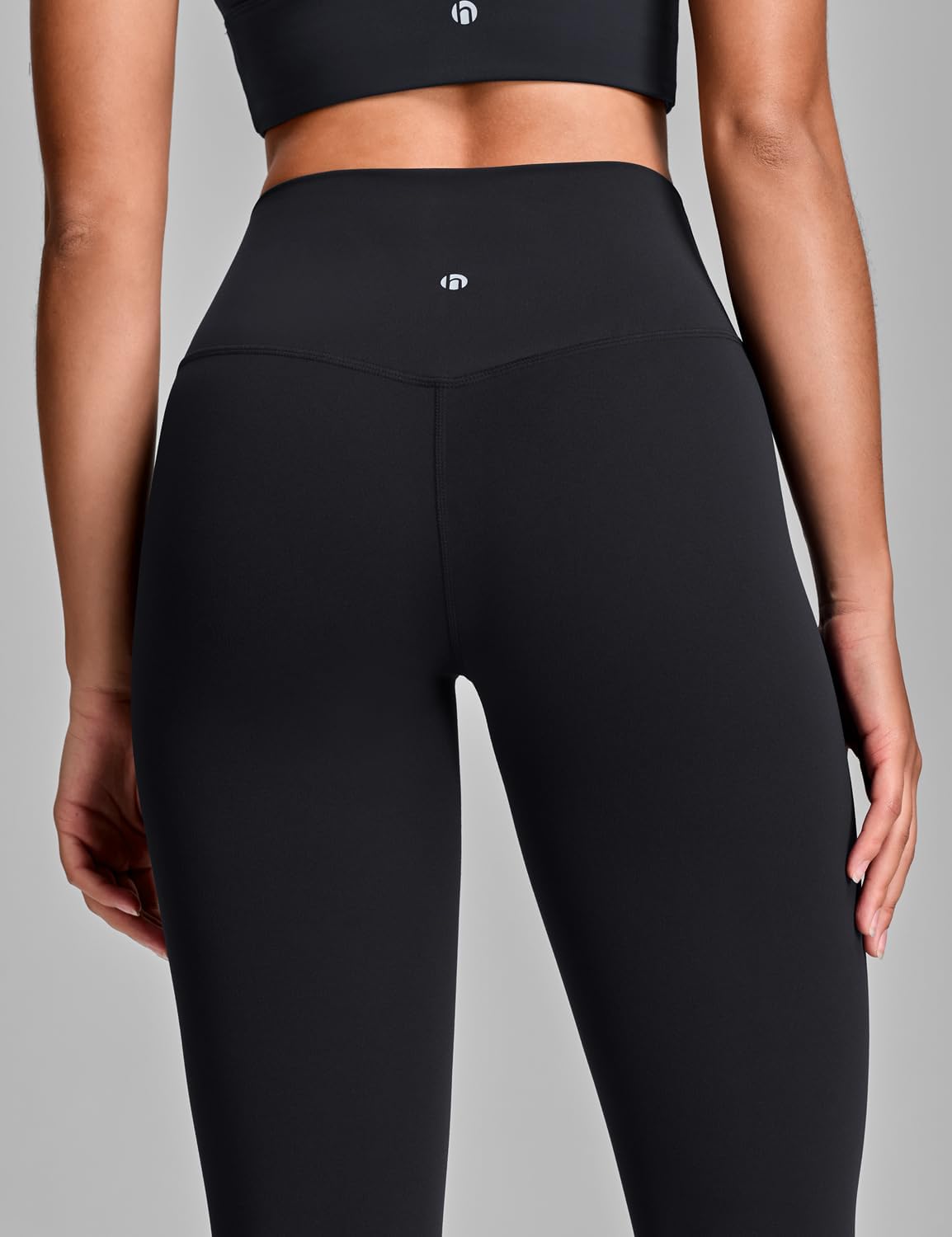 HeyNuts Yoga Pro Leggings 28'', Light to Medium Support, Buttery Soft Lounge Yoga Pants Full Length