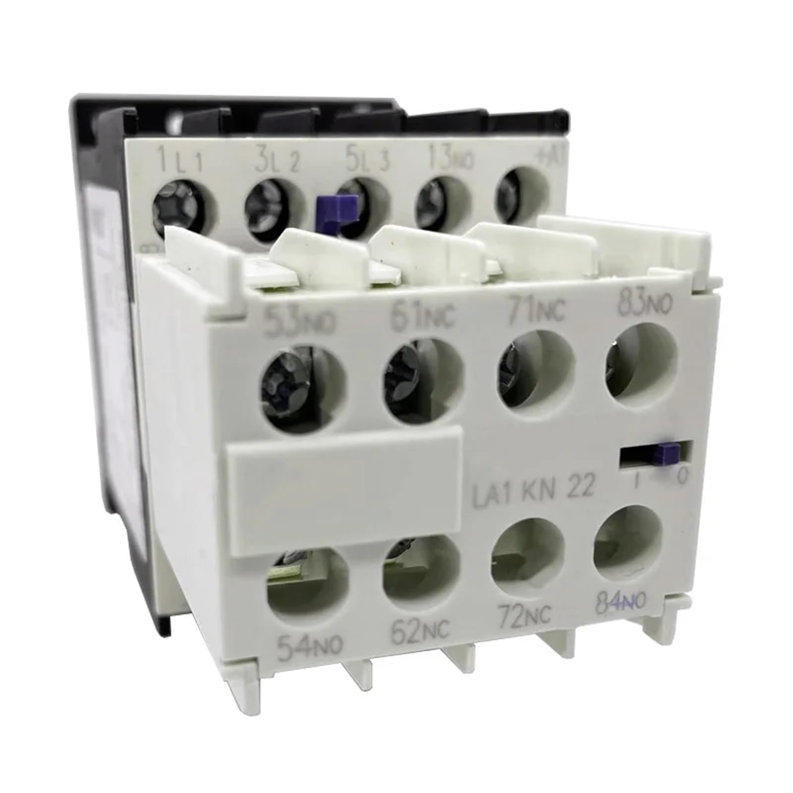 Contattore ausiliario LA1KN22 KN40 KN04 KN31 KN13 KN11 Modulo Contatto ausiliario 1 pz(LA1KN04)
