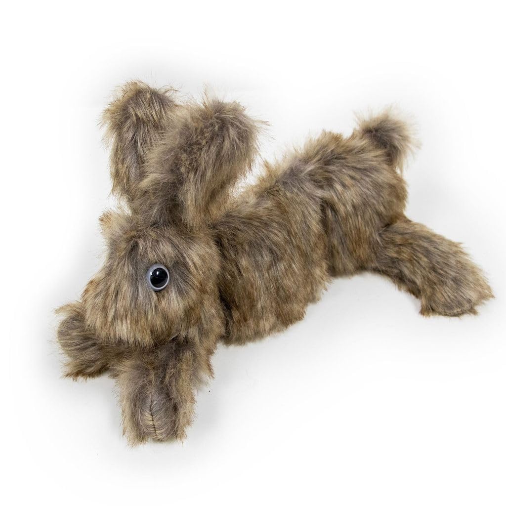 Dog & Field Manichino in finta pelliccia di coniglio, realistico, peso 0,5 kg, corpo flessibile e arti floppy, per addestramento cani da pistola e cuccioli (0,5 kg)