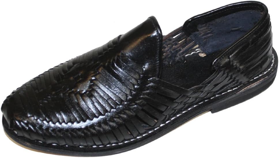 Sandali messicani a punta chiusa in vera pelle da Italia Ubuy