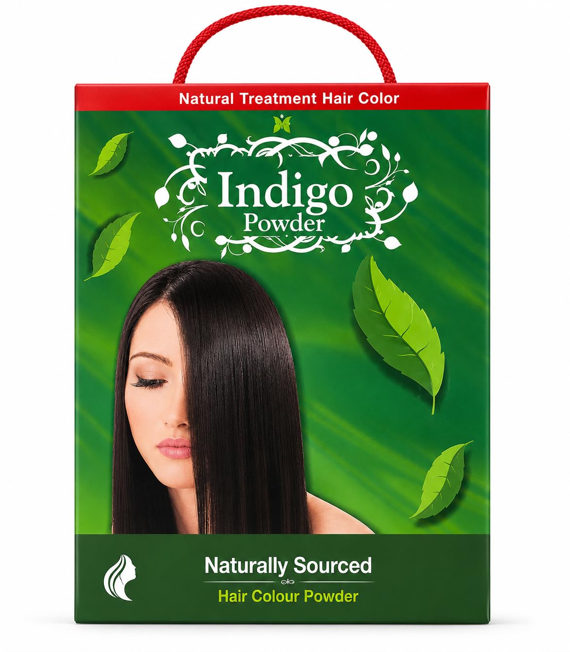 Zeba Indigo Powder for Hair, 150g (5.29 oz) – Indigofera Tinctoria Leaf Powder – Plant-Based Hair Color for Brown, Dark Brown & Black Shades with Henna – For Men & Women