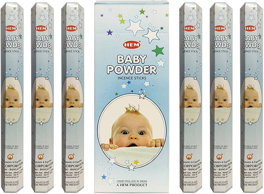Amazon.co.jp: ベビーパウダーインセンススティックとインセンス