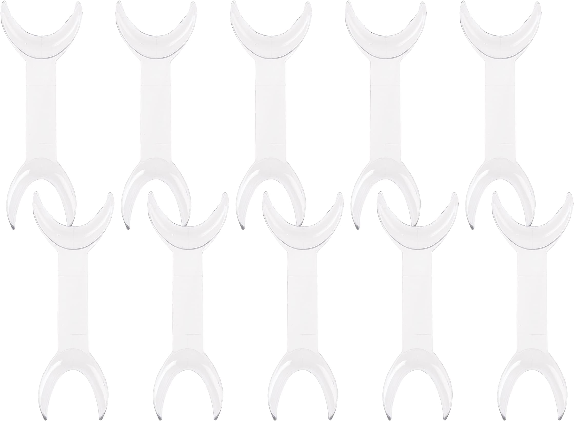 10pcs Large Dental Double-Headed T-Shape Intraoral Cheek Lip Retractor Openers