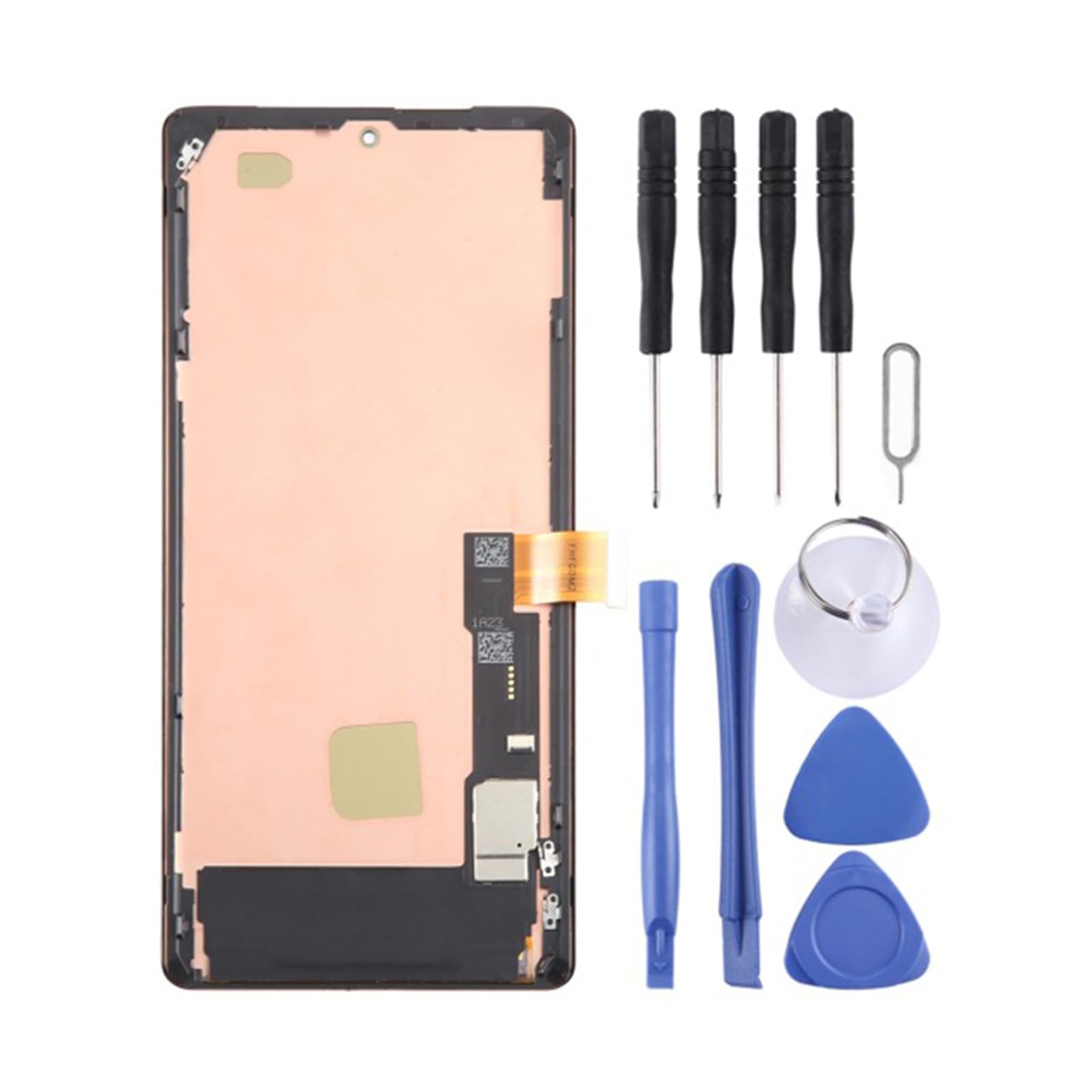 Antiglare Touch Digitizer Assembly Alta Resistenza agli Impatti Funzionamento Liscio Adatto per Smartphone Gioco e Scorrimento LCD Touch Display Assemblea Schermo con Telaio