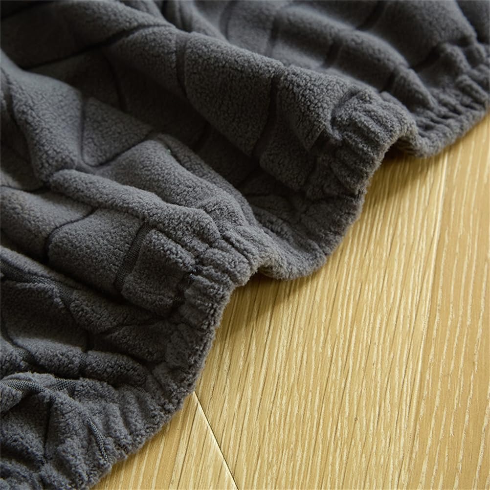 Stretch Armchairs Slipcover 1-Piece Armchair Sofa Covers Removable Washable Single Couch Cover Furniture Protector for Living Room,Dark Gray