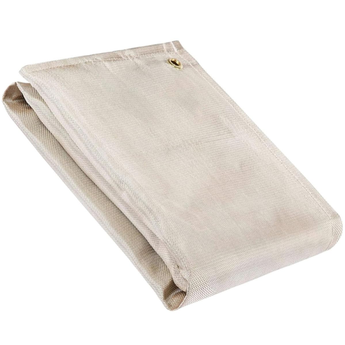 Didiseaon Manta Ignífuga de Fibra de Vidrio para Exteriores Alfombrilla Protectora Antiincendios Resistente al Fuego Calor, Tapete para Picnic y Cocina