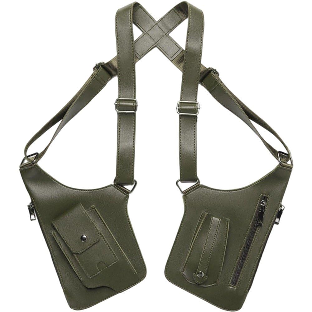 Amazon.co.jp: Toivexa 脇下バッグ Puレザー ショルダーホルスター