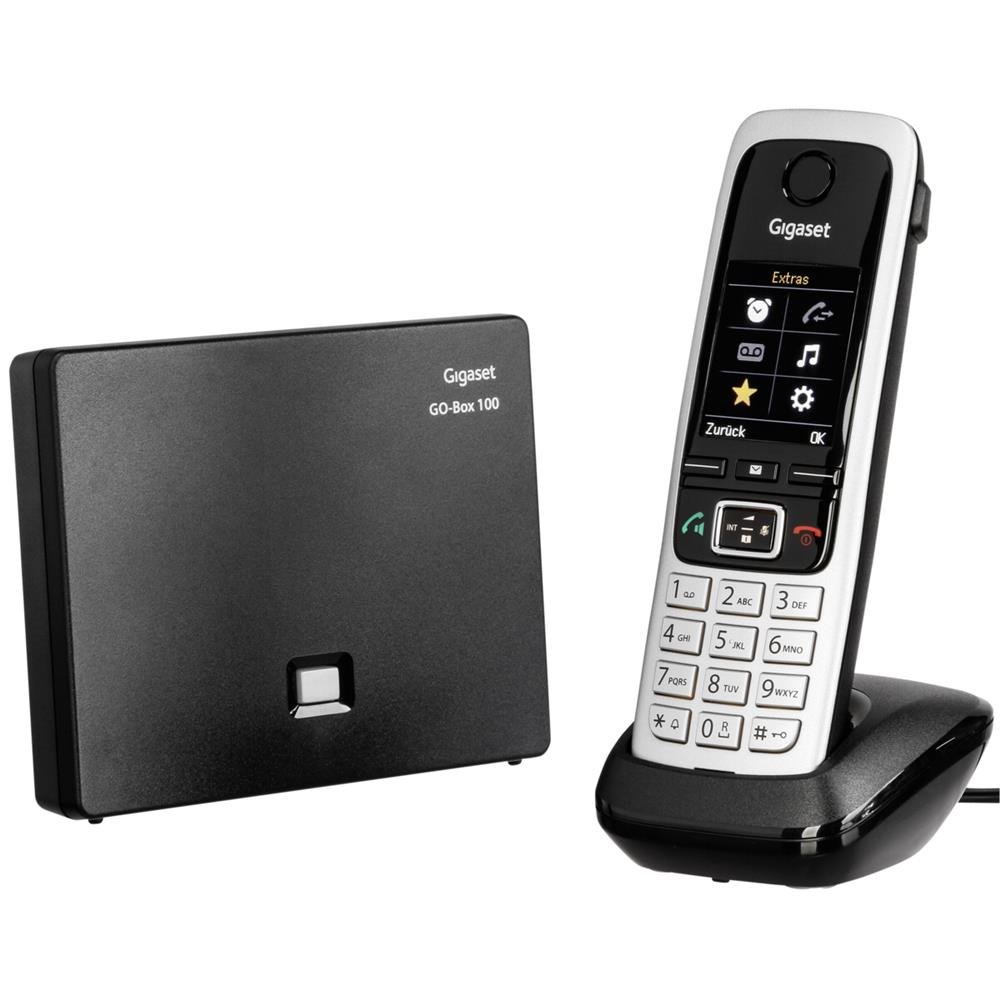 Gigaset C430A - Teléfono inalámbrico (DECT, 50 m, 300 m, 200 entradas) Negro - 3