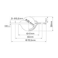 Vista 6 de Rodamientos de transferencia de bolas de rodillos – Rodillos de transferencia de bolas de 1 pulgada, transportador para transmisión de mesa