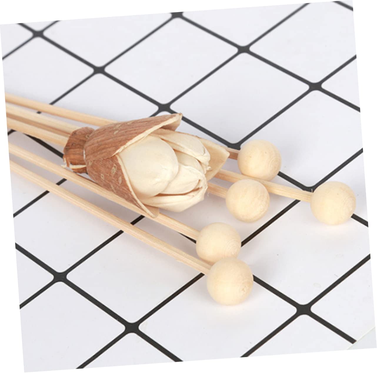 ABOOFAN 10 Pack Aromatherapy Diffuser Sticks Natural Scent Diffuser Oils Essential Oil Sticks for Home Office Car