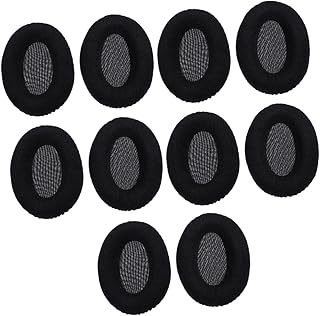 UKCOCO 10 Pçs Fone De Ouvido Capa De Fone De Ouvido Esponja De Espuma Substituição Almofadas De Fone De Ouvido Esponja Capa De Fone De Ouvido Capa Macia Capa De Ouvido Para Fone De