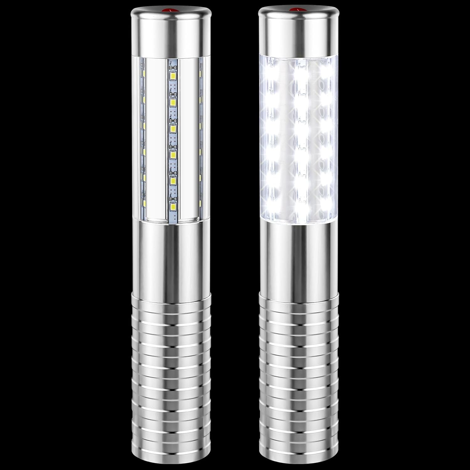 LED Strobe Baton Light Led Bottle Service Lights Bright Rechargeable Champagne Bottle Handheld Light Topper for Bar Nightclub Wedding Party Concert