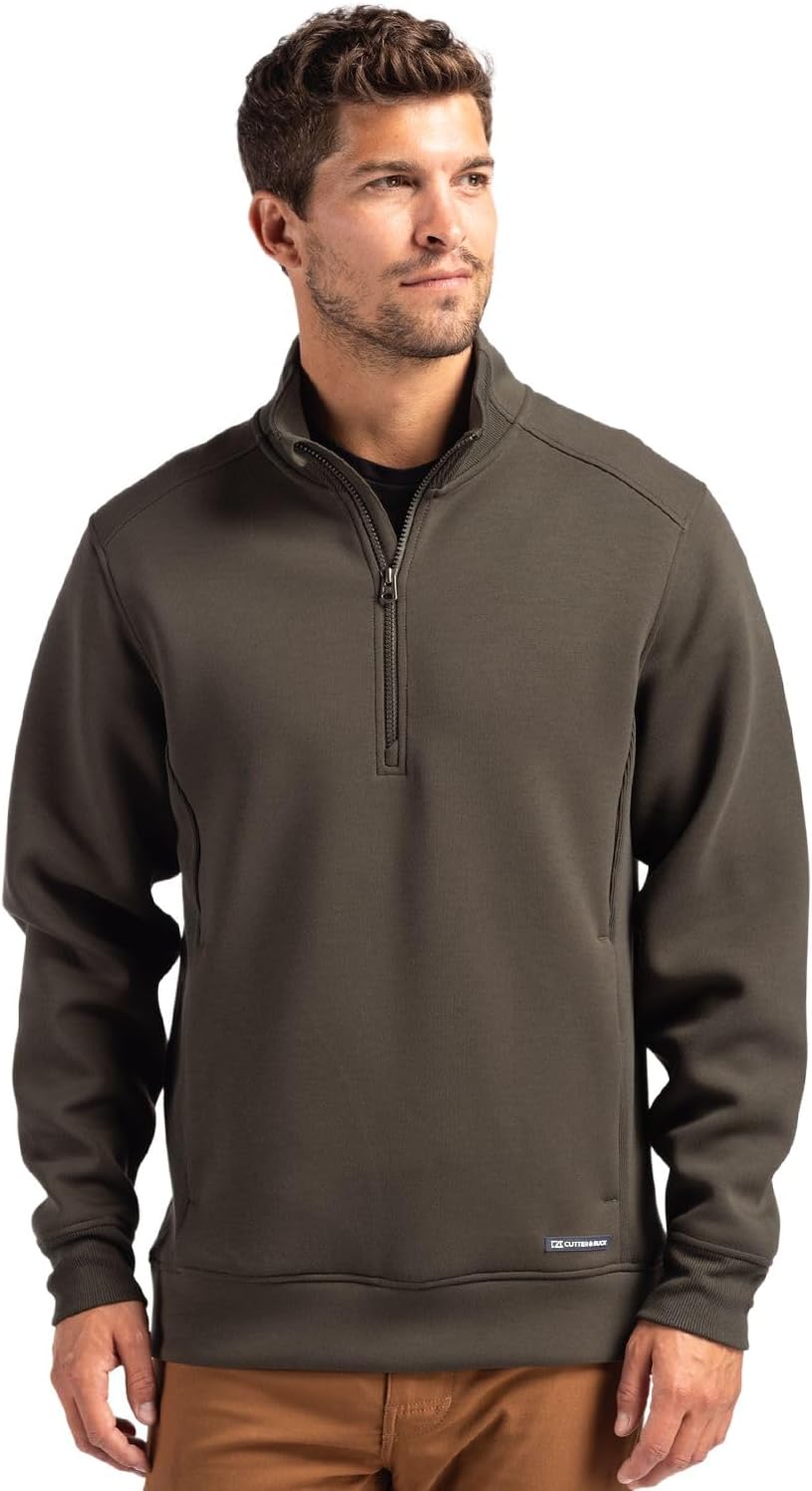 Cutter & Buck Roam Eco Recycled Quarter Zip Mens Pullover