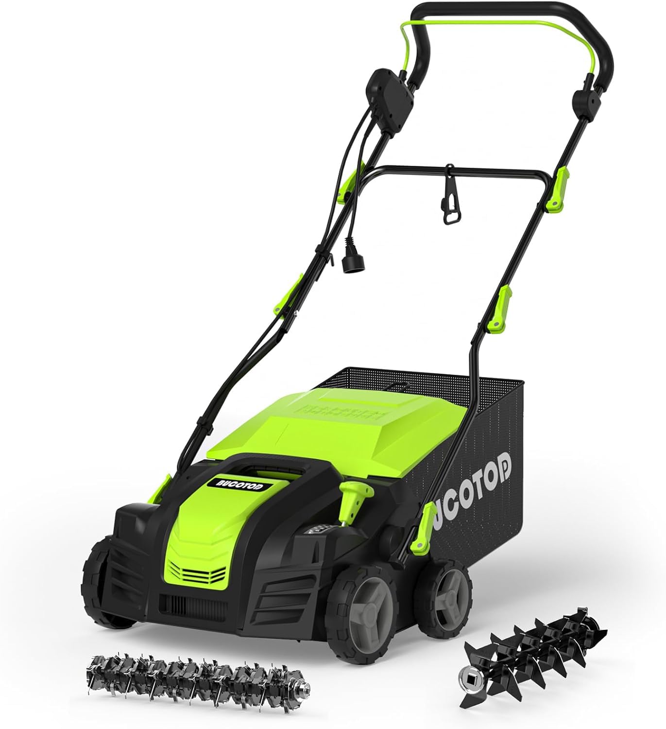 BUCOTOD WR5011-1500U12 Electric Dethatcher and Scarifier