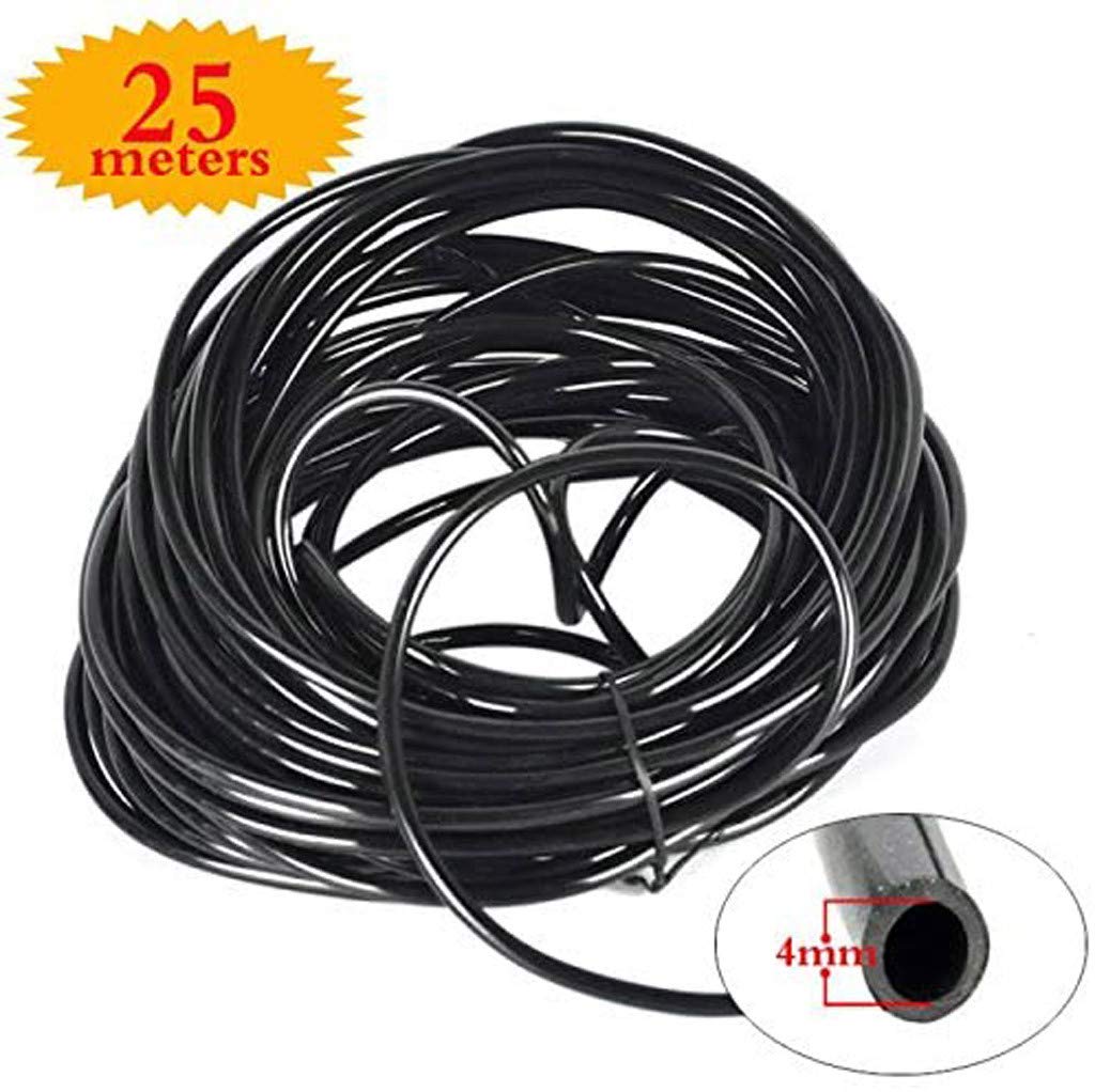 Tubo di irrigazione Kit tubo gocciolamento Kit timer irrigazione Kit gocciolamento Kit gocciolamento Sistema giardino Patio e giardino Gioco Cultura Generale Famiglia (Green, One Size)