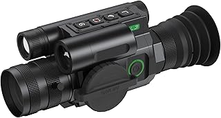 Night Vision Digital Rifle Scope, HD Day & Night Hunting Riflescope Monocular with Rangefinder, WiFi, Gyroscope&E-Compass, IR Illuminator 850nm, iOS & Android Apps Waterproof L3-LRF - OWLNV