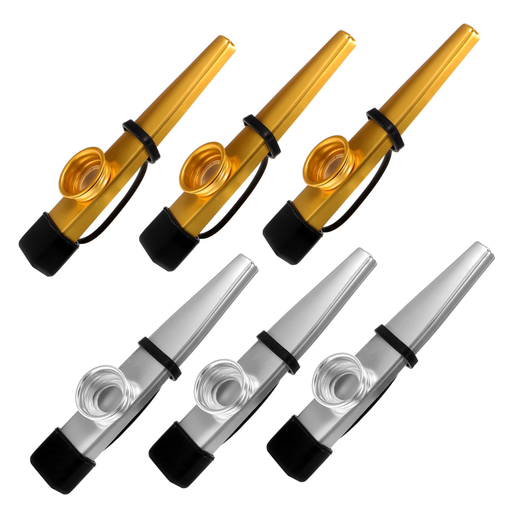 ERINGOGO Practice Kazoo for Beginners 6 Pack Small Kazoo Musical Instruments for Boys and Girls Adults Parties