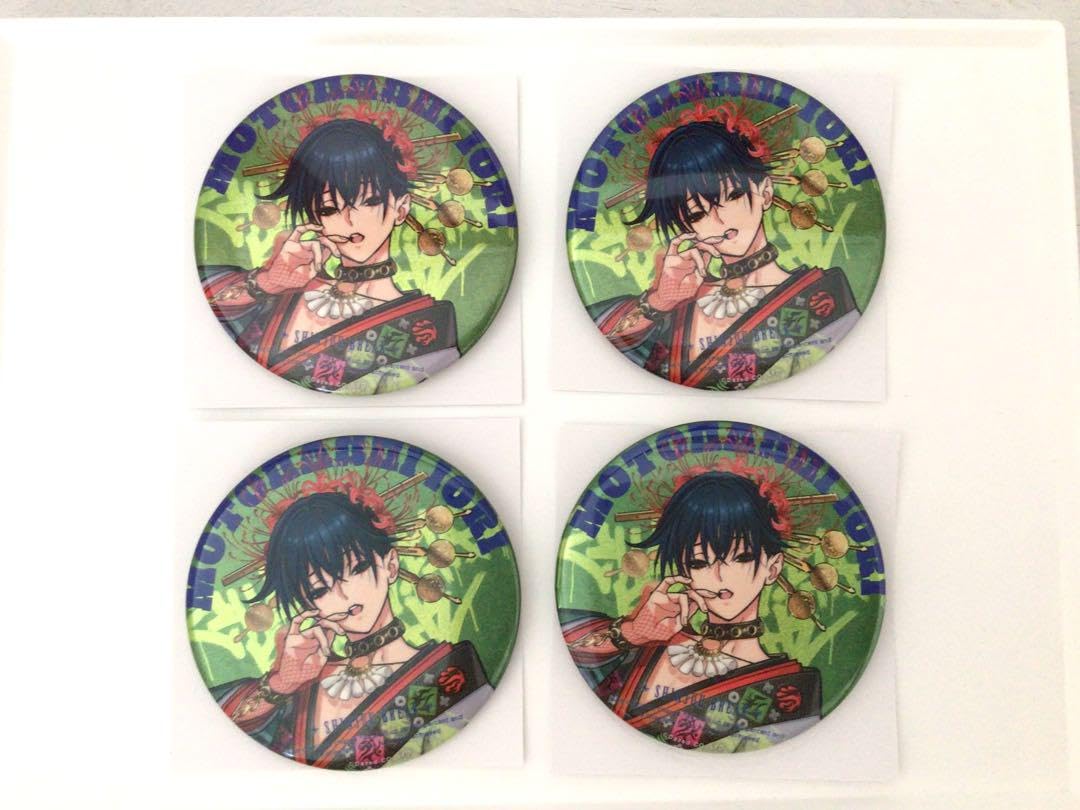 カリスマ 缶バッジ 本橋依央利 カリスマ 1st シーズン ブレイク 缶バッジ アップver. 本橋依央利 ×8