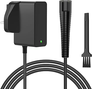 Newding 12V Shaver Charger Compatible with Braun Series 9 7 5 3, UK Plug