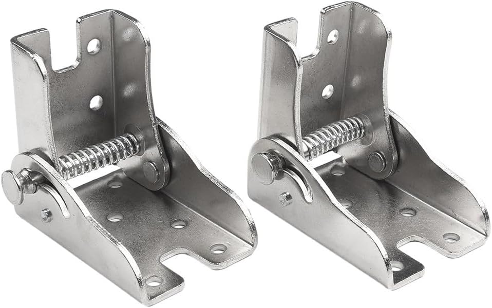 Convenient Folding Hinge Pack with Strong Locking Mechanism, Great for Various Applications Around the Home