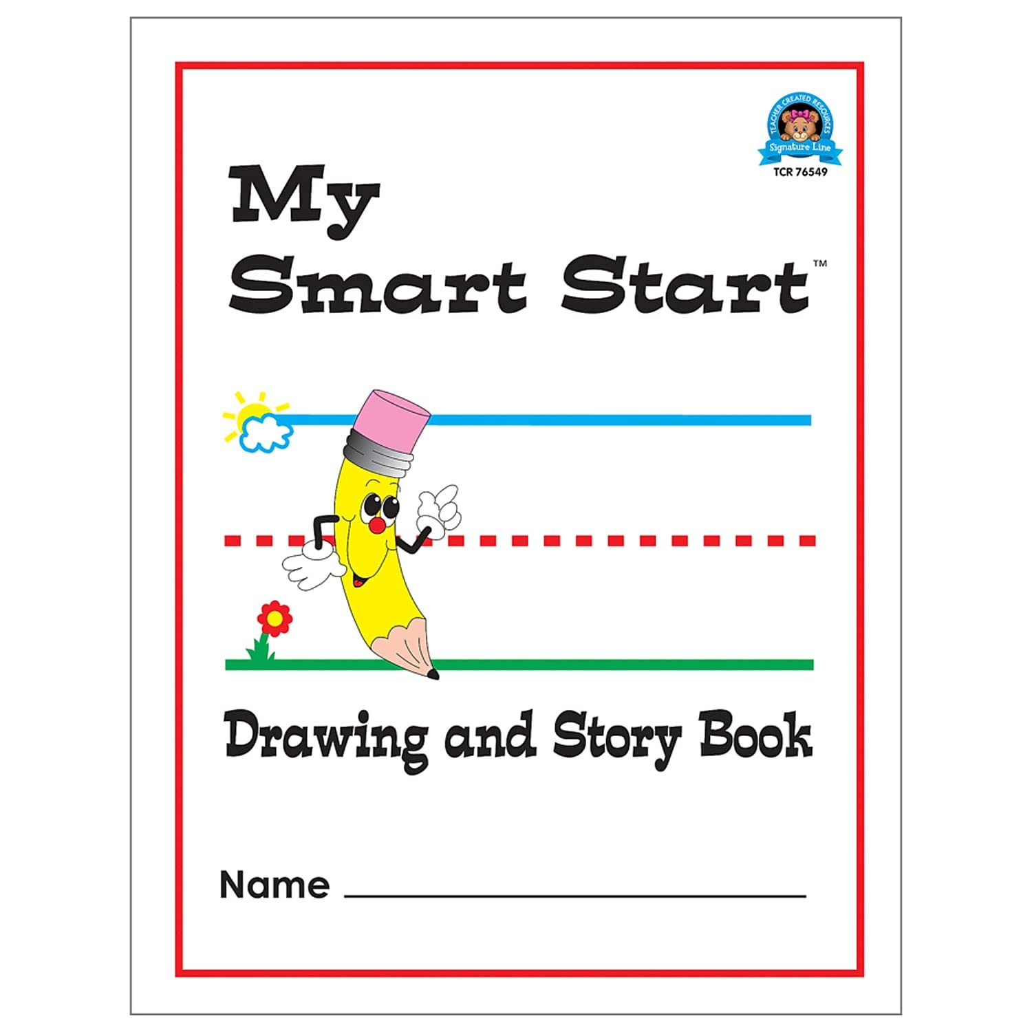 Teacher Created Resources Smart Start Handwriting Series, Journals, Grades 1-2, Portrait, Pack of 6