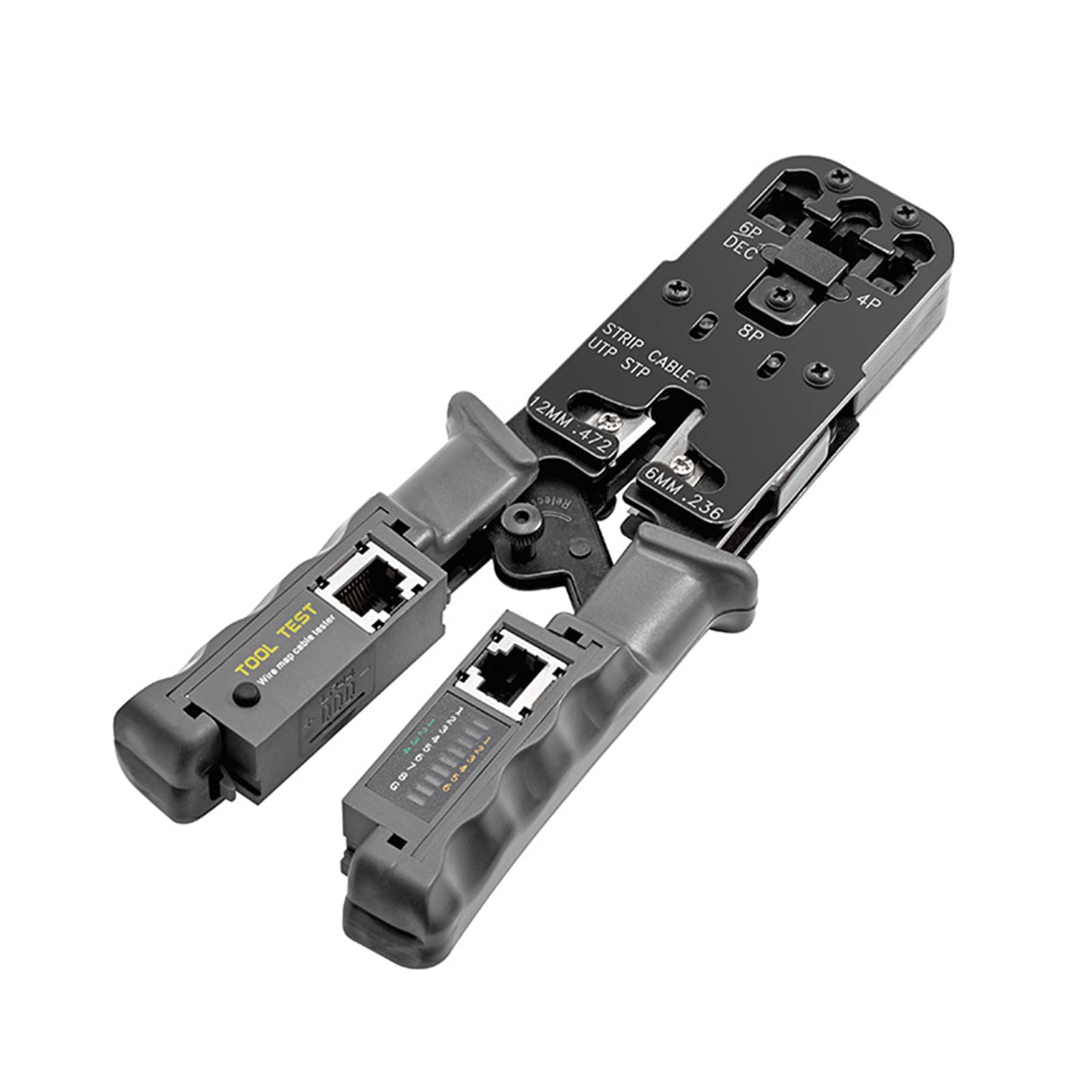 Pince à sertir et testeur de câble réseau 8P 6P 4P multifonction