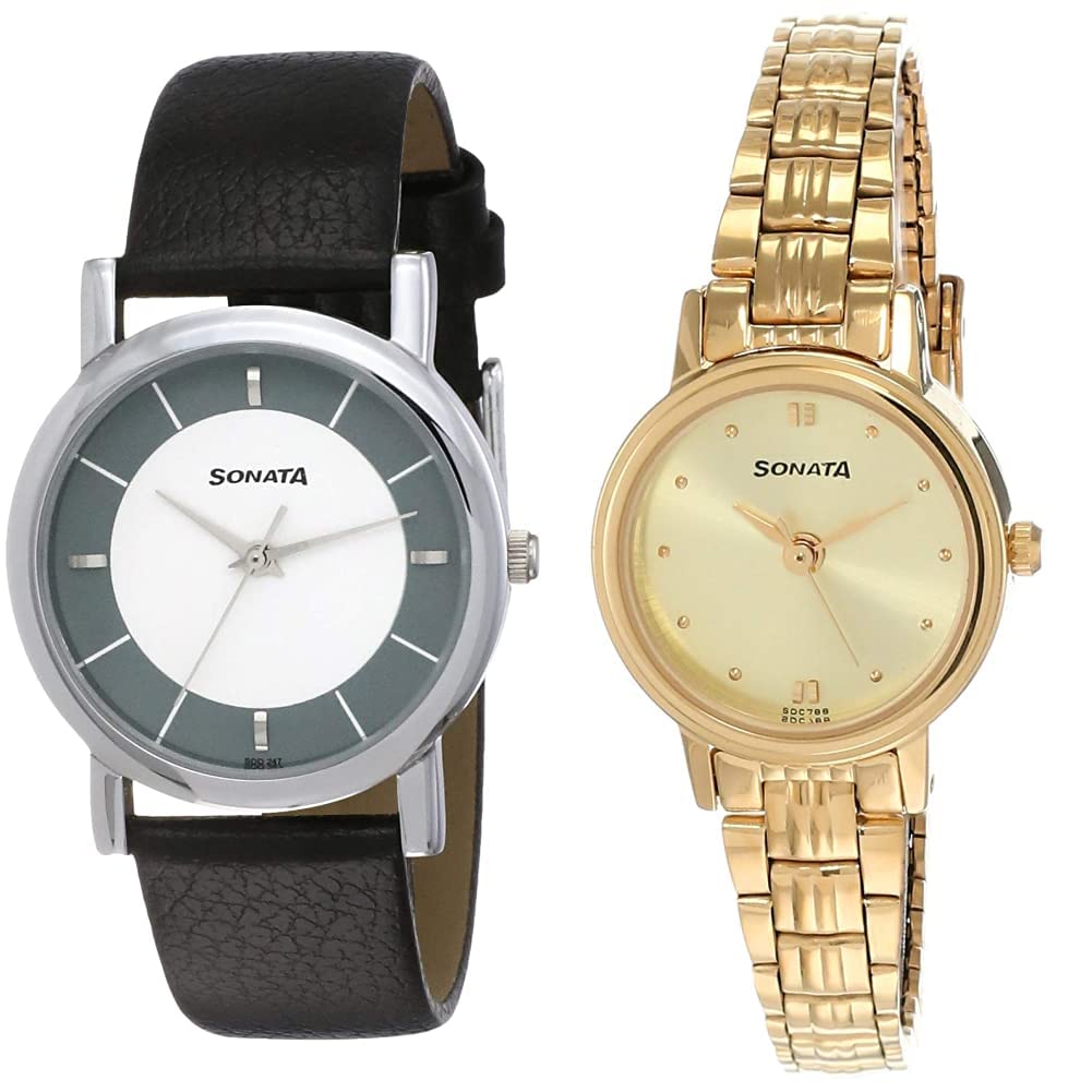Sonata Guess Analog Blue Dial Mens Watch-GW0569G3 Gold Strap, Genuine Leather, Gold Strap (B07VLNYJRM) Amazon Price History, Amazon Price Tracker
