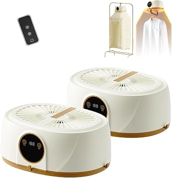 Household New Automatic Iron Portable Clothes Dryer Clothes Steamer Folding System Automatic Wireless Vertical Steam Iron 2pcs