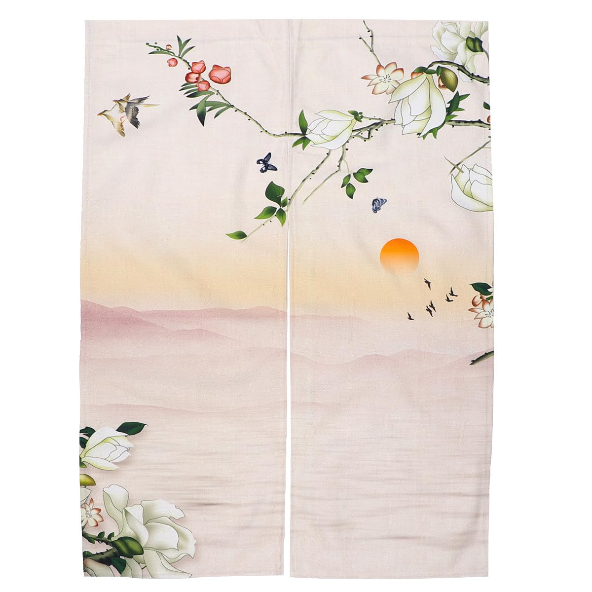 Cortina para puerta interior con estampado creativo POPETPOP textil de poliéster