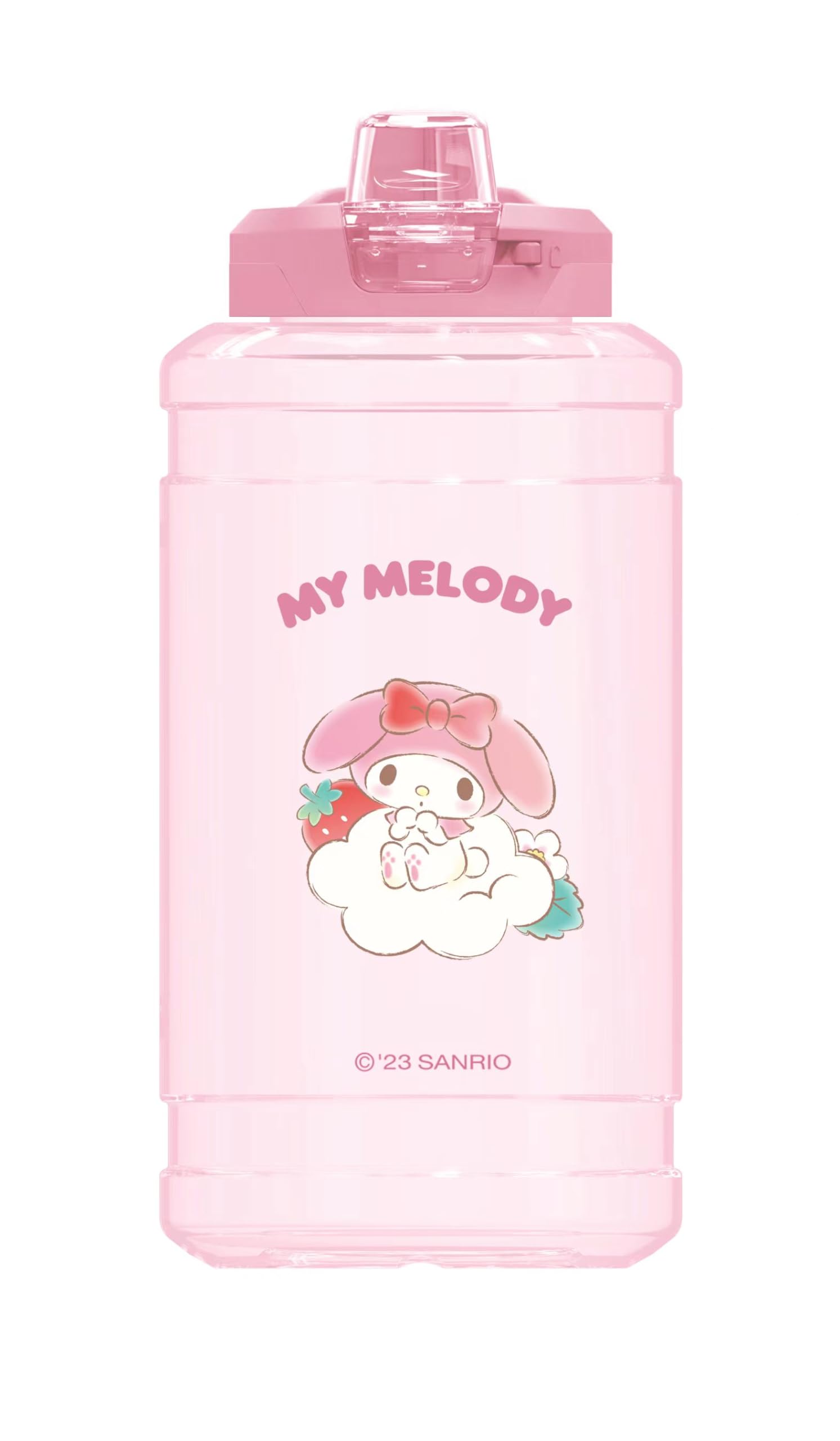 Garrafa De Plástico Resistente My Melody Sanrio 1,9ml Miniso