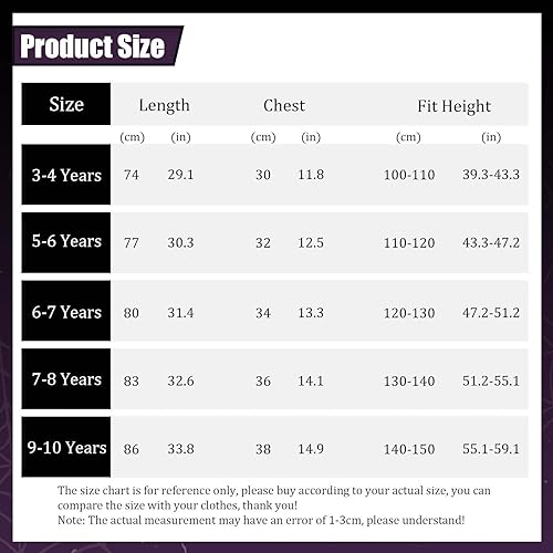 Miniatura 5 de WANFUY Wednesdays Addams - Vestido para niñas disfraz de cosplay de los miércoles con accesorios vestido de cosplay de Halloween