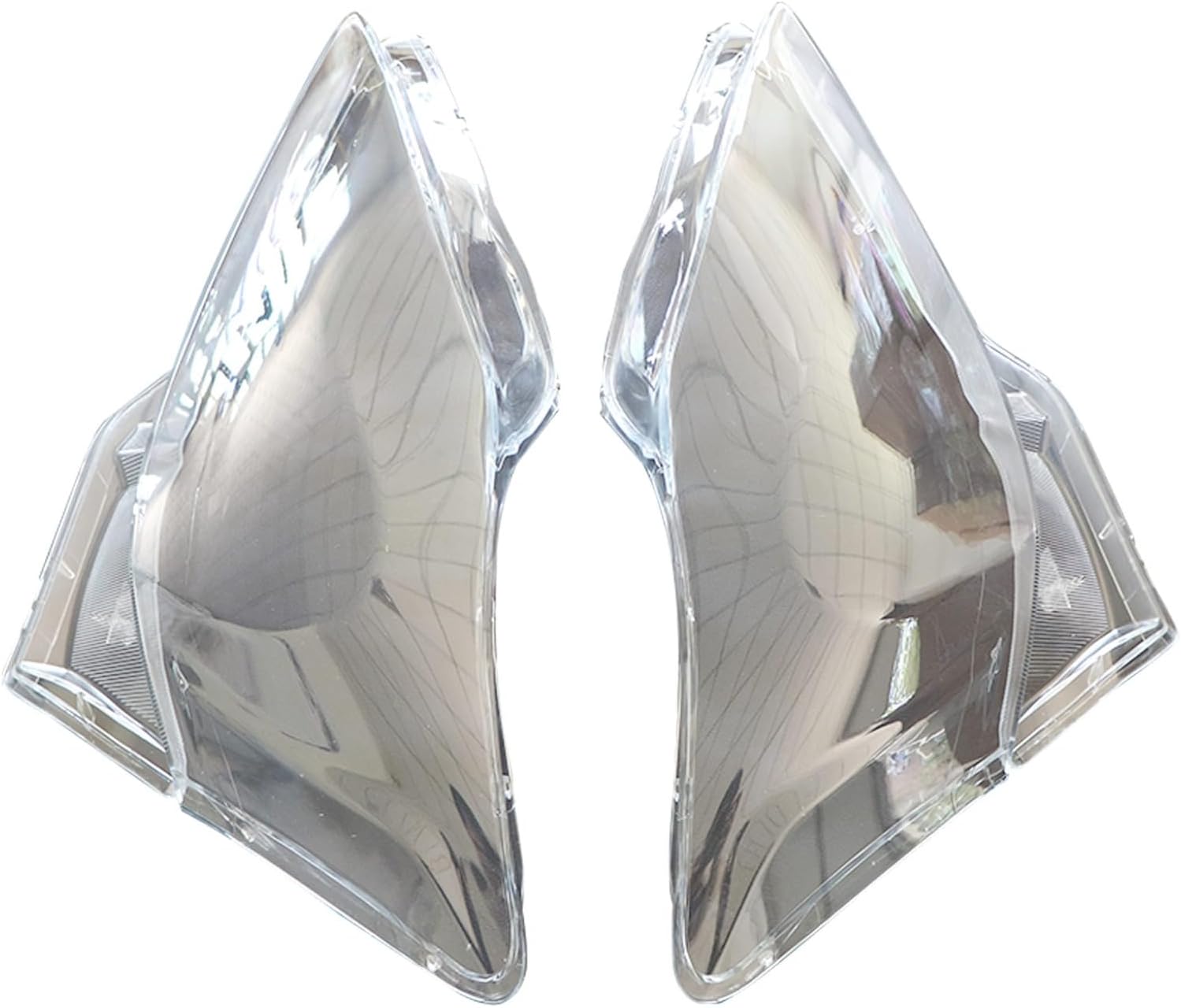 NLQR 2PCS Headlight Lens Cover Compatible with LEXUS IS250 IS220 ISF IS350 IS300 2006 2007 2008 2009 2010 2011 2012