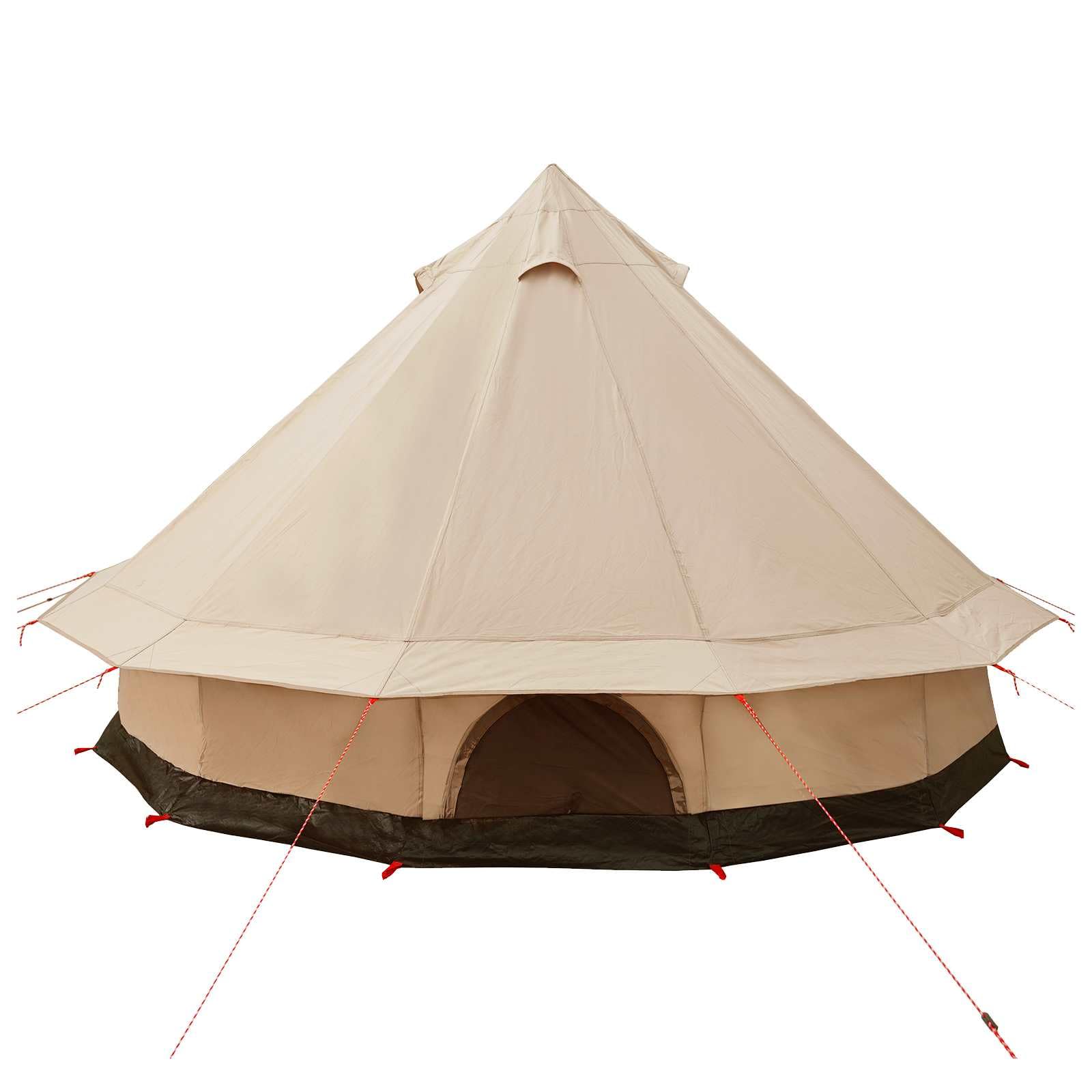 Tenda Familiare Crema 6 Persone Policotone 300x300x198 cm