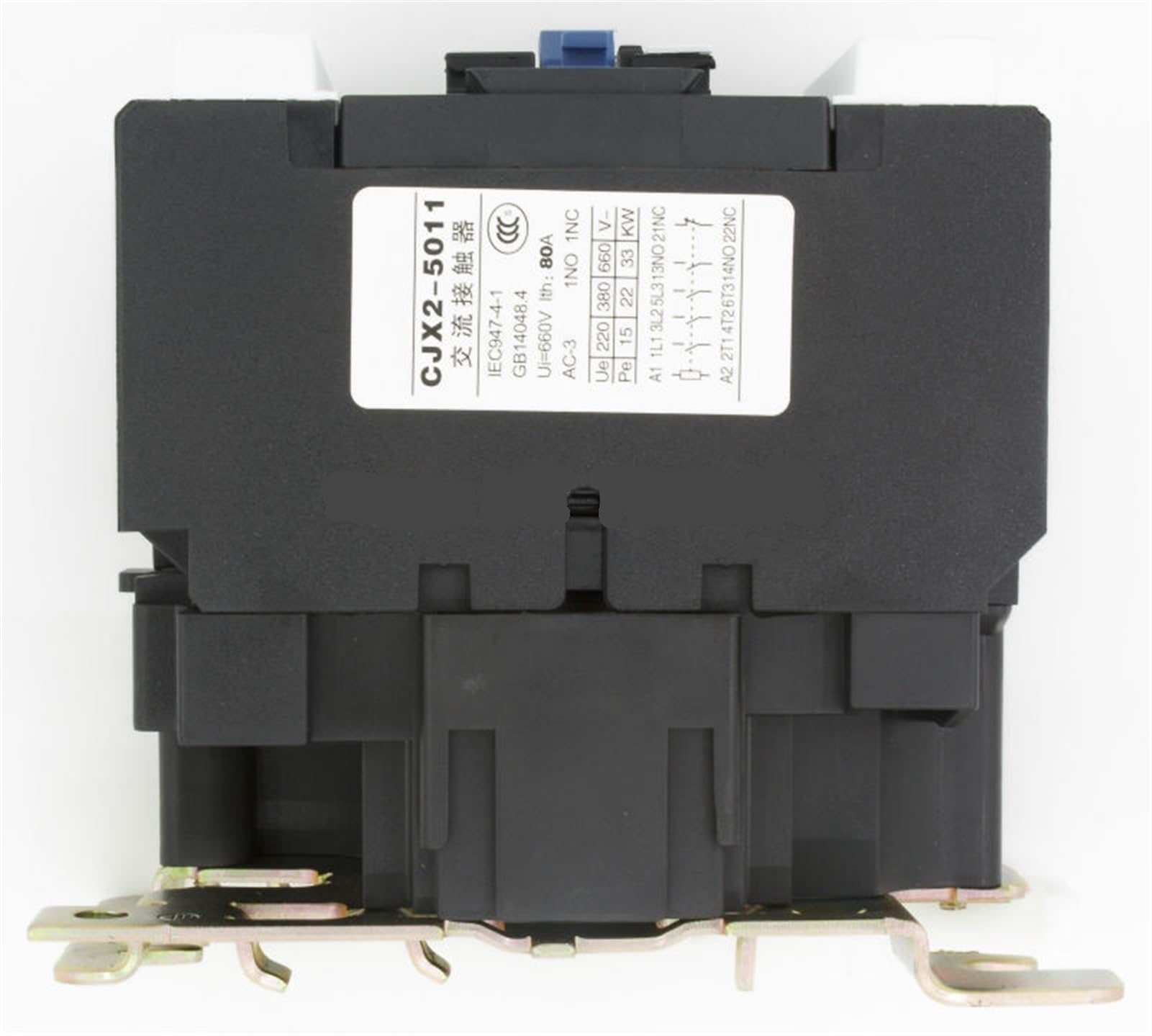 Contactor CA DoméStico Modular, 50A 3P NO + NC CONTACTOR CJX2-50 LC1-D50 Series Contactor 220V 380V 110V 48V 36V 24V(48V)