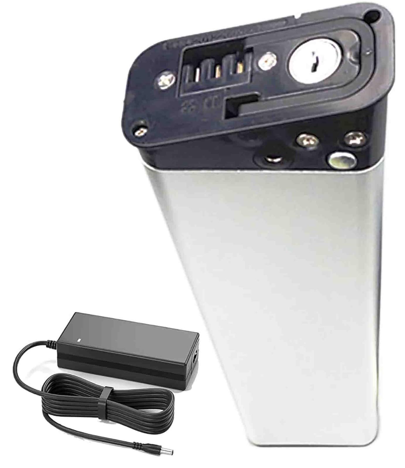 36V 8 Ah/10 Ah Batteria Per Bici Elettrica Pieghevole, Batteria Integrata Per Bicicletta Elettrica Pieghevole Da 250 W, Con Caricabatteria E BMS 36V 8Ah